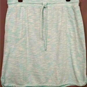 Talbots LARGE light green skirt